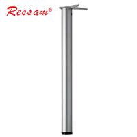 Ressam DIY Personnalisé Noir Or Argent Blanc Bureau Portable Décoratif Fonte Haute Conoïde Conique Chaise Table Pieds