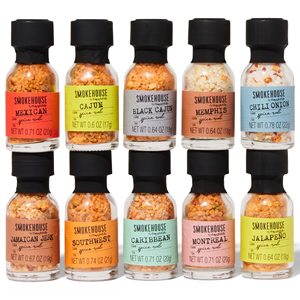 Set de Especias <span class=keywords><strong>Gourmet</strong></span> para Asar y Set de Salsas Picantes en Mini Botellas de Vidrio, Diseño Moderno Hecho a Mano, Set de 20 - Product Image 5