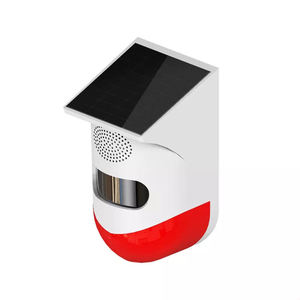 Détecteur infrarouge solaire intelligent Tuya Wifi, système d'alarme Wifi, sirène solaire extérieure PIR étanche sans fil 433 MHz, sirène stroboscopique - Product Image 1