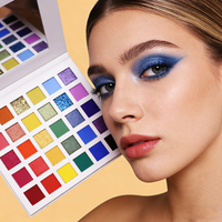 Palette de fards à paupières Glamierre Wonderland 30 couleurs en stock, fards à paupières mats et scintillants, poudre de maquillage, paillettes