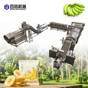 New Design Semi-Automatic <b>Snack</b> Banana Plantain Chips Production Line Food Grade 304 Stainless Steel 30-50KG/H - Product Image 3