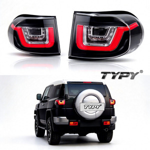 TYPY LED <b>Back</b> Lamp with DRL+Reverse Light+Turn Signal & LED Tail Lamp <b>for</b> Toyota FJ Cruiser 2007-2014 Red New ABS+PC 12V - Product Image 1