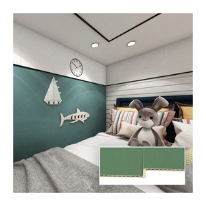 Thiết kế phòng ngủ hiện đại: tấm Tường WPC được thiết kế bằng gỗ-Lý tưởng cho bầu không khí phòng ngủ ấm cúng - Product Image 2