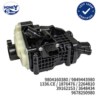 OE 9804160380 9849443980 1876476 2264810 Rakitan Rumah Thermostat Saluran Air untuk Peugeot 308 508 3008 Ford Mondeo