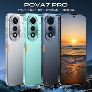 Smartphone fin et léger 5G LTE Deca Core 108MP Android 14, téléphone mobile avec écran 7 pouces, double SIM, charge sans fil, batterie 8000mAh - Product Image 5