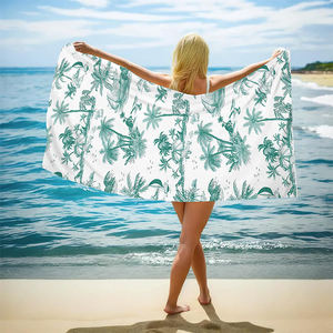 Toalla de Microfibra de Secado Rápido, sin Arena, con Impresión por Transferencia de Calor, para Piscina, Verano, Venta al por Mayor, Toalla de Playa de Microfibra Sublimada - Product Image 1