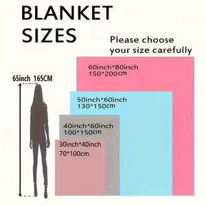 Manta <span class=keywords><strong>de</strong></span> lana estilo bohemio con bloques <span class=keywords><strong>de</strong></span> color, suave y acogedora para cama, sofá y exteriores - Product Image 3