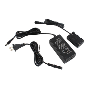 Pour appareils photo <span class=keywords><strong>Canon</strong></span> R5 R6 5D <span class=keywords><strong>MARK</strong></span> <span class=keywords><strong>2</strong></span> <span class=keywords><strong>6D</strong></span> 7D 70D 60D, kit adaptateur secteur ACK-E6 avec prise EU/US/AU/UK, batterie factice DR-E6 LP-E6 entièrement décodée - Product Image 1