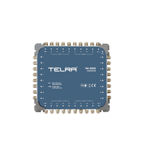 Telra TM-01016 Commutateur Satellite Professionnel 10x8 en Cascade 16 Sorties pour Récepteur SMATV Système Hôtelier et Hôtellerie Métallique - Product Image 3
