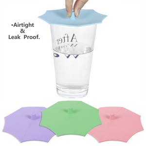 Offre Spéciale : Couvercles en Silicone pour Verres – Anti-Poussière et Anti-Fuite, Design Créatif pour Tasses à Thé, Bière et Vin - Product Image 4