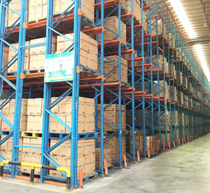 חם מכירה סלקטיבי מתלה מערכת אחסון מתכת חובה כבדה עבור מחסנים כונן-בעיצוב עם קיפול תכונה - Product Image 5