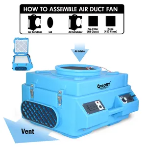 เครื่องฟอก<span class=keywords><strong>อากาศ</strong></span>แบบพกพา ระบบ<span class=keywords><strong>กรอง</strong></span> HEPA 3 ขั้นตอน กำลังลม 600 CFM กำจัดฝุ่น/ควัน/กลิ่น พร้อมฟังก์ชั่นอโรมาเธอราพี ครอบคลุมพื้นที่ 300-400 ตารางฟุต - Product Image 3