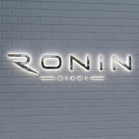 Enseigne LED la plus vendue, logo personnalisé, enseigne lumineuse LED, enseigne avec logo LED personnalisé pour entreprise, logo métallique personnalisé