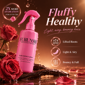 Spray Acondicionador para el Cabello, Sin Sulfatos, Sin Parabenos, Aroma a Rosas, Aumenta el Volumen para Cabello Fino, Acabado Sedoso, 260 ml - Product Image 2