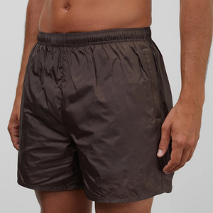 <span class=keywords><strong>Short</strong></span> en nylon <span class=keywords><strong>avec</strong></span> logo brodé personnalisé de haute qualité <span class=keywords><strong>avec</strong></span> poches zippées <span class=keywords><strong>Short</strong></span> de fitness et de gymnastique - Product Image 3