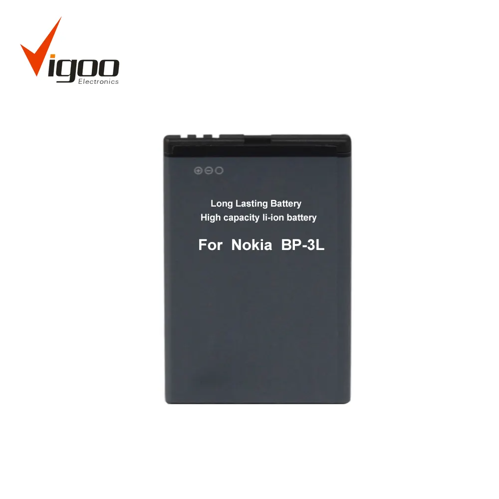 Orijinal yedek standart cep telefonu Nokia için pil 303 603 Asha 303 zafer BP-3L