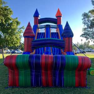 Çocuklar İçin Kiralık Ticari Şişme Engel Parkuru, Ticari PVC Şişme Engel Parkuru - Product Image 4