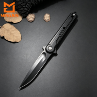 Couteau pliant multifonctionnel en acier inoxydable haute dureté, outil tactique portable de survie et de camping en plein air