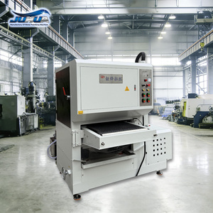 Machine de polissage industrielle automatique à bande large pour tôles, sèche/humide, pour acier inoxydable - Product Image 4