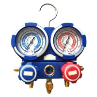 Manomètre de haute précision pour réfrigérants R32, R410A, R22, R134a, R404A, R407C, R1234YF – Outil de service A/C et de réfrigération