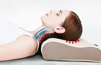 Masseur de cou à 8 boules de massage chauffantes et pétrissantes, design dernier cri, qualité supérieure