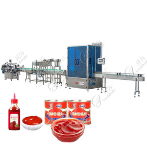 Lwt hoàn toàn tự động tin có thể nước sốt cà chua dán Ketchup Máy chiết rót cà chua dán dây chuyền sản xuất - Product Image 3