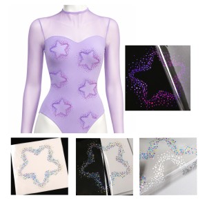 Tenues de majorettes personnalisées sur mesure, vêtements de danse, conception OEM, <span class=keywords><strong>justaucorps</strong></span>, costumes de danse, uniformes de danse avec paillettes thermocollantes <span class=keywords><strong>GRS</strong></span> & OEKO - Product Image 4