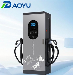 Station de recharge pour véhicules électriques 180 kW avec commande Wi-Fi 4G via application, support au sol, double connecteurs CCS GBT, recharge rapide avec Bluetooth - Product Image 5