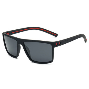Lunettes de soleil de sport rectangulaires polarisées UV400 à monture intégrale pour hommes, sports de plein air, adultes 2024 - Product Image 2