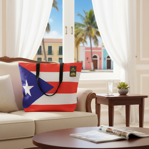 Puerto Rico 19,7 \ "X15.7 \" X5.9 \ "Bolso de viaje de hombro 48PCS/CS Diseño elegante de cuero PU duradero - Product Image 3
