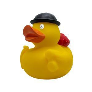 Jouet de bain drôle pour bébé en vinyle, <span class=keywords><strong>petit</strong></span> <span class=keywords><strong>bateau</strong></span> en plastique, caoutchouc, Pvc jaune, canard, jouets de douche pour enfants, vente populaire - Product Image 2