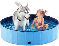 Faltbarer Hunde-Badepool Zusammenklappbarer Hunde-Pool Badewanne Kinderpool