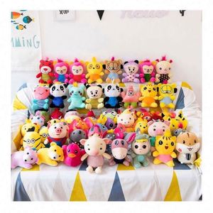 ตุ๊กตาสัตว์น่ารักสั่งทำพิเศษ ขายดี ตกแต่งหางด้วยริบบิ้น ผ้าพลัฌนุ่มพิเศษ บรรจุใยฝ้าย PP  ตุ๊กตาเก๋ไก๋สำหรับทุกเพศ เหมาะเป็นของขวัญวันเกิด - Product Image 1