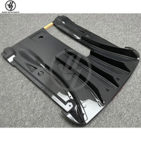 Diffuseur arrière en fibre de carbone style Nismo avec canards et feux stop pour Nissan GTR R35 années 2012-2022