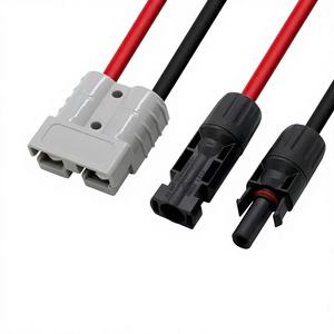 זרם גבוה 50A עבור מתאם תקע למחבר 6 מרובע 10AWG חוט חשמל סולארי מסוף אחסון אנרגיה ממיר לא - Product Image 1