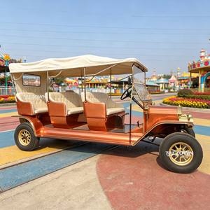 Voiture de tourisme rétro électrique silencieuse à faibles vibrations, axée sur le confort, pour les voyages panoramiques et les loisirs - Product Image 1
