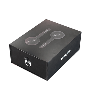 Low MOQ Black Paper Cardboard Magnetic Gift Closure <b>Box</b> Embossed Finish Recycled Materials for Beauty Face Slimming Instrument - Product Image 6