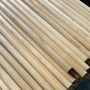 <span class=keywords><strong>Rideau</strong></span> en bois de bonne qualité poteau rond 28MM vernis naturel peinture tringle à <span class=keywords><strong>rideau</strong></span> en bois massif <span class=keywords><strong>sans</strong></span> joint 3FT-10FT simple longue tige - Product Image 2