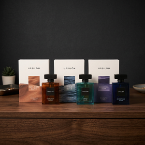 Upsilon Eau De Parfum 100ml Colección de Perfumes con Opciones de Fragancia Golden Sand, Wild Blue y Shooting Star para Hombre - Product Image 4