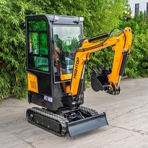 Système entièrement hydraulique, excavatrices de 1 tonne, mini-excavatrice compacte de 1,2 tonne avec cabine pour travaux de construction domestique - Product Image 6