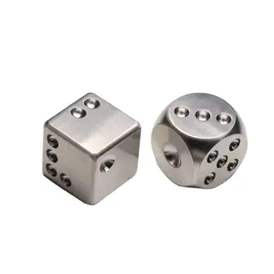  Nhà máy chính xác CNC phay biến kim loại nhôm thép không gỉ các bộ phận kim loại Xúc xắc Fidget Cube