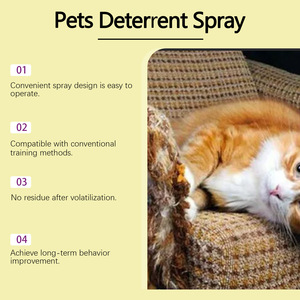 Yegbong Spray Répulsif pour Chiens et Chats Intérieur/Extérieur Anti-Rayures Anti-Éclaboussures Répulsif Urinaire Usage Domestique Modèle YE-G03-0024-01 - Product Image 4