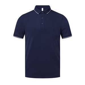 Polo de Algodón Unisex 220g de Manga Corta Antiarrugas para Verano, Ropa de Trabajo Personalizable con Logotipo - Product Image 3
