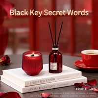 Baume de parfum solide de luxe Key Secret Whisper, parfum floral quotidien, emballage couleur personnalisé, coffret cadeau chinois, durée de conservation de 3 ans