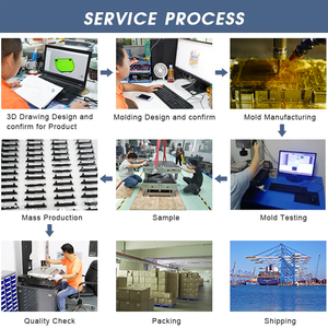 Serviço de Processamento Personalizado de Peças para Moldes de Injeção Plástica, Produtos de Moldagem por Injeção de Carcaça ABS - Product Image 5