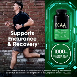 Cápsulas de BCAA de Marca Privada OEM, 60 Cápsulas/Botella, Aptas para Dieta Cetogénica, Aminoácidos Esenciales de Cadena Ramificada para Adultos - Product Image 2