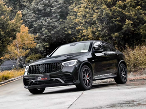 Kit carrosserie CLY pour <span class=keywords><strong>Mercedes</strong></span> Benz GLC Coupé X253 Facelift GLC63 <span class=keywords><strong>AMG</strong></span> Upgrade New Bodykit avant pare-chocs passage de roue grille de phare - Product Image 5