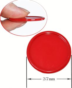 Disque de 37 mm, petite pièce de jeu colorée, accessoires de jouets pour enfants, artisanat en plastique - Product Image 3