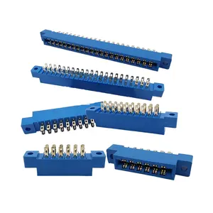 2 adet 3.96mm 805 serisi 8P 12P 16P 20P 24P 30P 36P 44P 56P 72 Pin PCB dayanağı kart kenar konektörü yuvası