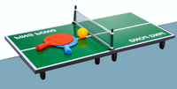 LANDER-MAN MDF Tennis de Table, jeux de Sport d'intérieur, Tables de Tennis de Table portables